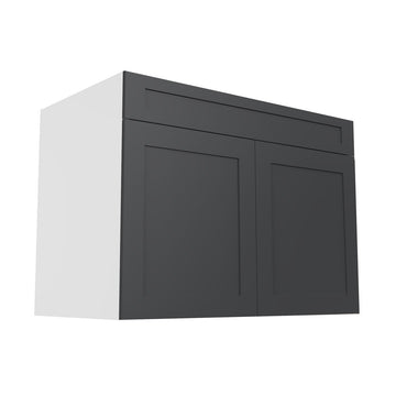 RTA - Grey Shaker - Double Door Base Cabinets | 42