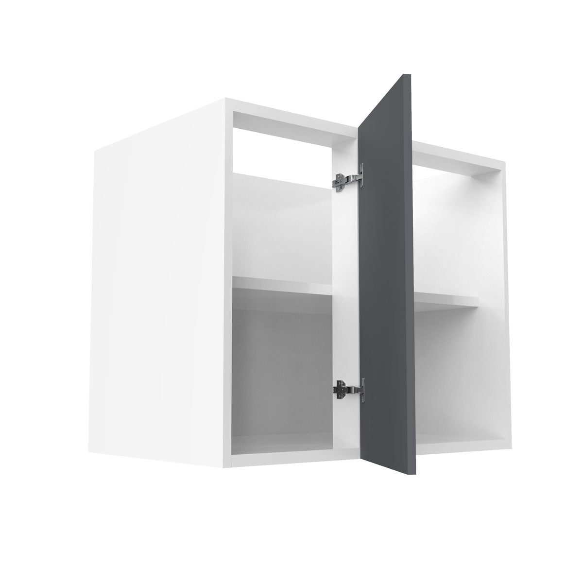 RTA - Grey Shaker - Blind Base Cabinets | 36"W x 30"H x 23.8"D