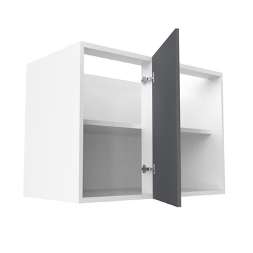 RTA - Grey Shaker - Blind Base Cabinets | 42"W x 30"H x 23.8"D