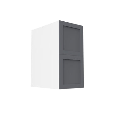 RTA - Grey Shaker - Two Drawer Base Cabinets | 15