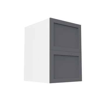 RTA - Grey Shaker - Two Drawer Vanity Cabinets | 21
