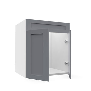 RTA - Grey Shaker - Sink Vanity Cabinets | 27