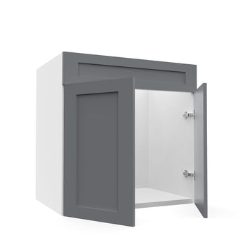 RTA - Grey Shaker - Sink Vanity Cabinets | 30