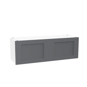 RTA - Grey Shaker - Double Door Wall Cabinets | 36