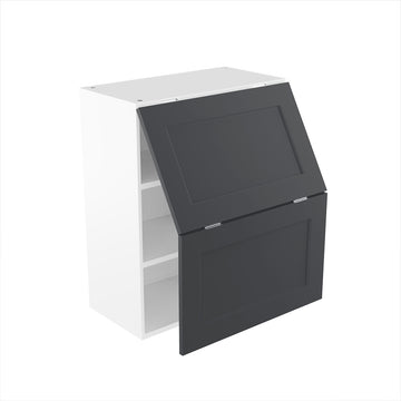 RTA - Grey Shaker - Bi-Fold Door Wall Cabinets | 24