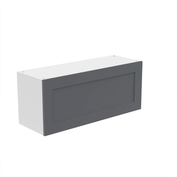 RTA - Grey Shaker - Horizontal Door Wall Cabinets | 36