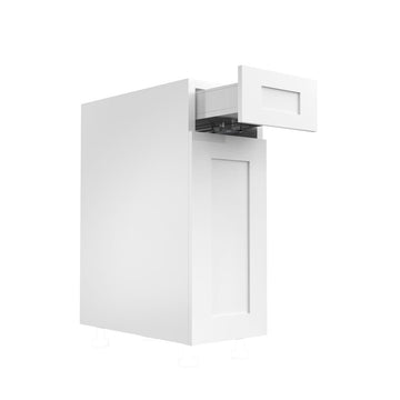 RTA - White Shaker - Single Door Base Cabinets | 12