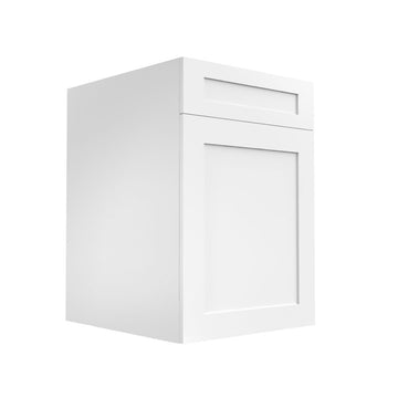 RTA - White Shaker - Single Door Base Cabinets | 21