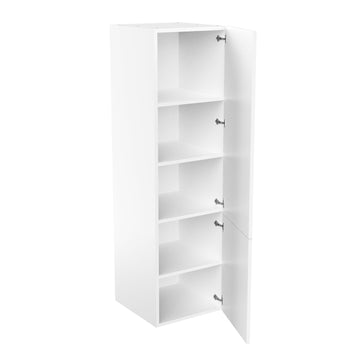 RTA - White Shaker - Single Door Tall Cabinets | 24