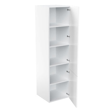 RTA - White Shaker - Single Door Tall Cabinets | 24