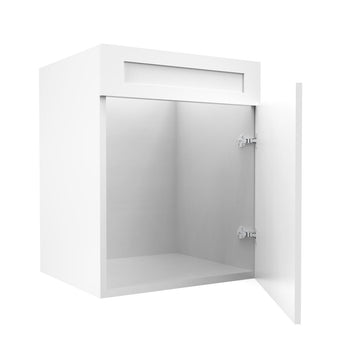 RTA - White Shaker - Sink Vanity Cabinets | 24"W x 30"H x 21"D