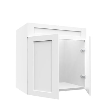 RTA - White Shaker - Sink Vanity Cabinets | 30"W x 30"H x 21"D