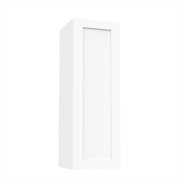 RTA - White Shaker - Single Door Wall Cabinets | 12