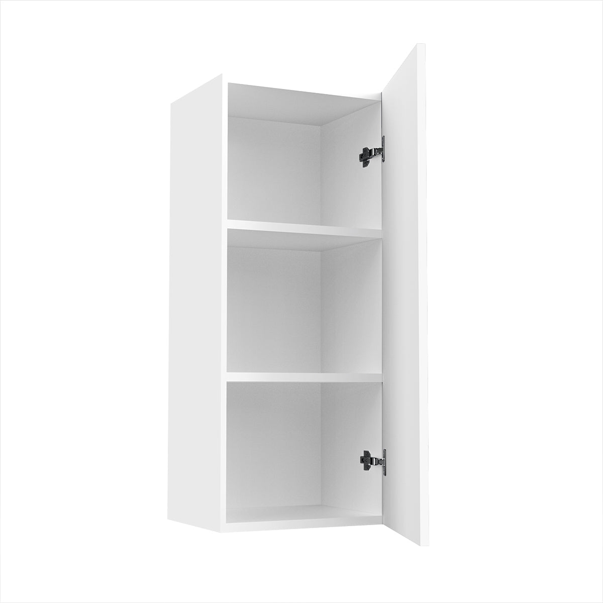 RTA - White Shaker - Single Door Wall Cabinets | 15"W x 36"H x 12"D
