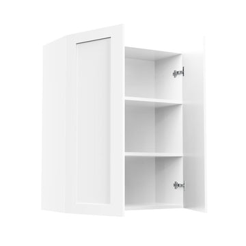 RTA - White Shaker - Double Door Wall Cabinets | 30