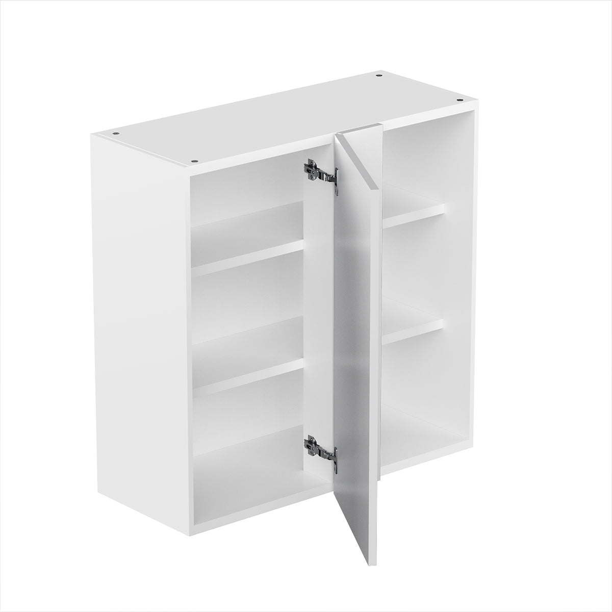 RTA - White Shaker - Single Door Wall Cabinets | 30"W x 30"H x 12"D