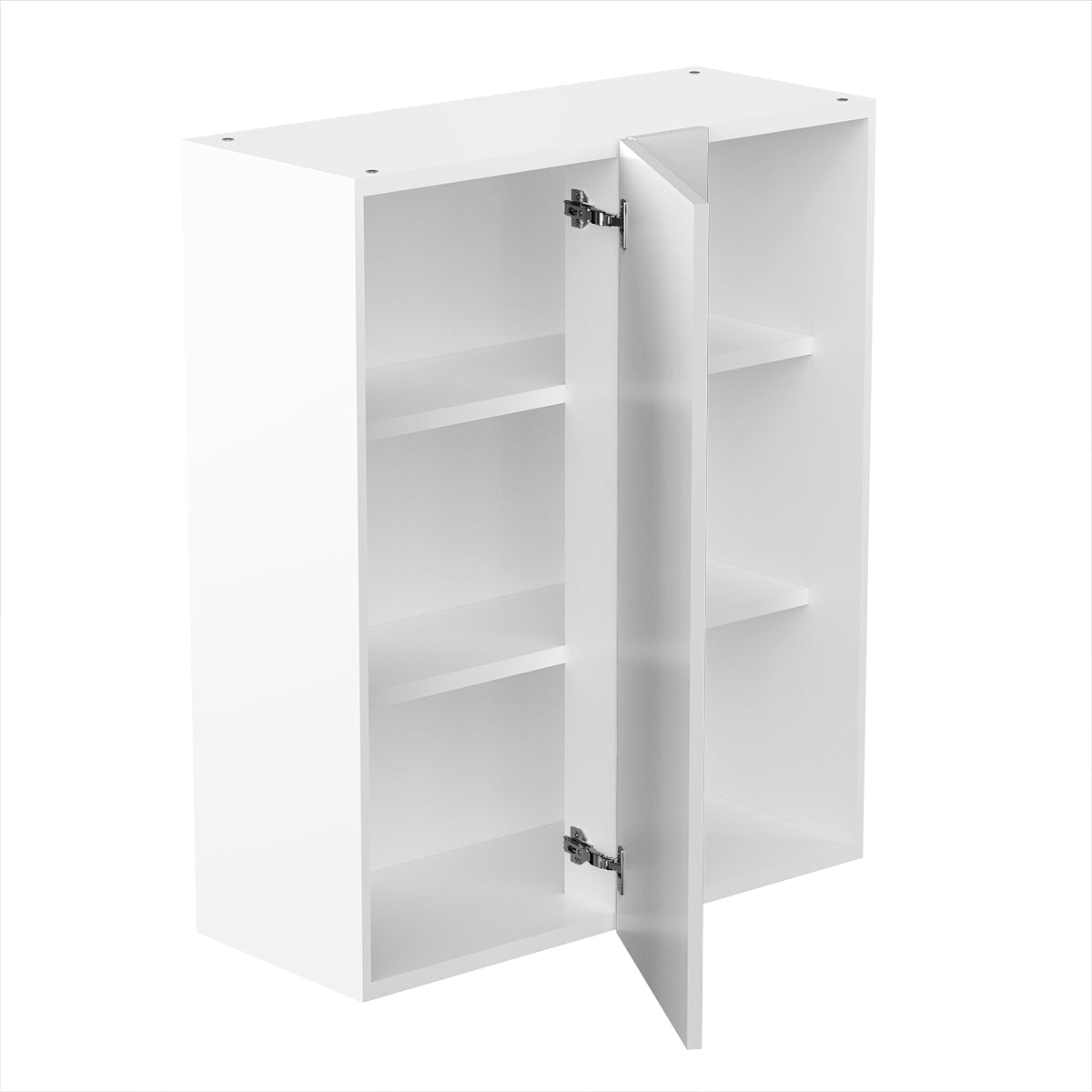 RTA - White Shaker - Single Door Wall Cabinets | 30"W x 36"H x 12"D