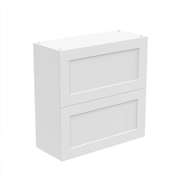 RTA - White Shaker - Bi-Fold Door Wall Cabinets | 30