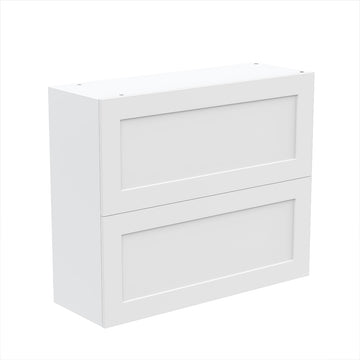 RTA - White Shaker - Bi-Fold Door Wall Cabinets | 36