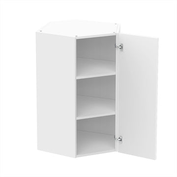 RTA - White Shaker - Diagonal Wall Cabinets | 24"W x 36"H x 12"D