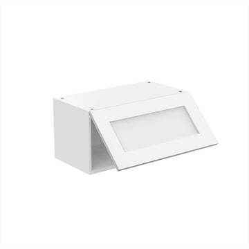 RTA - White Shaker - Horizontal Door Wall Cabinets | 24