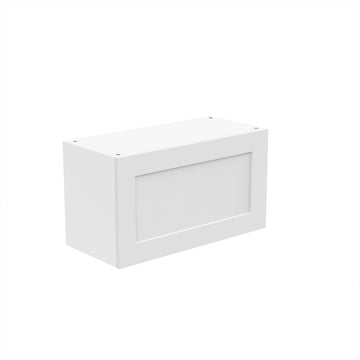 RTA - White Shaker - Horizontal Door Wall Cabinets | 24