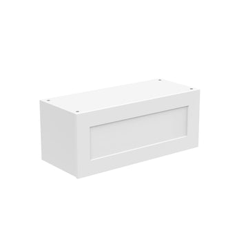 RTA - White Shaker - Horizontal Door Wall Cabinets | 30