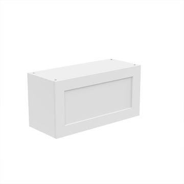 RTA - White Shaker - Horizontal Door Wall Cabinets | 30