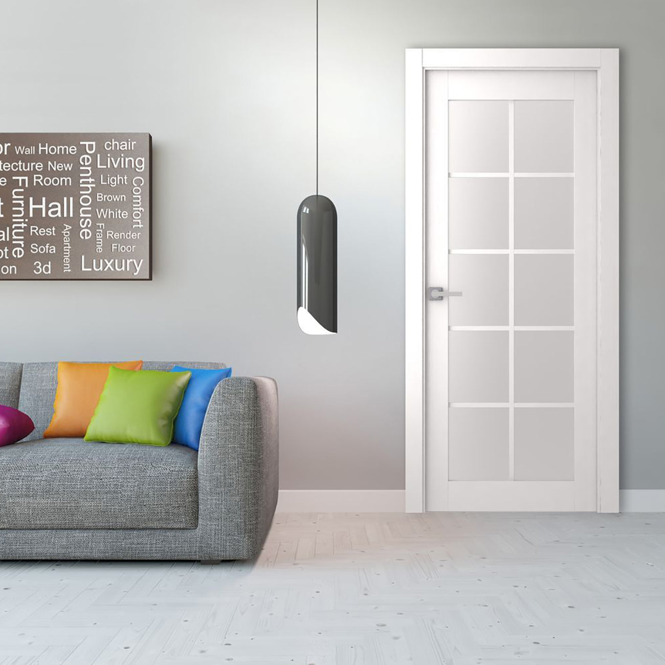 Smart Pro 10 Lite Vetro Polar In White Finish