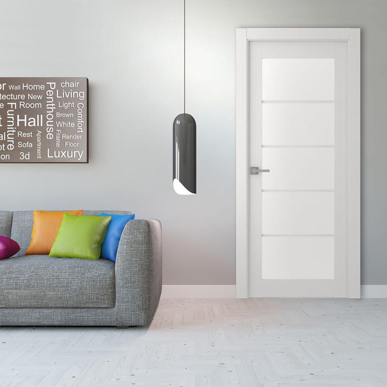 Smart Pro 5 Lite Vetro Polar In White Finish