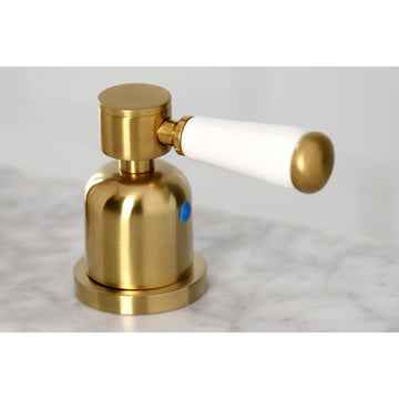 Paris Widespread Bathroom Faucet with Brass Pop-Up