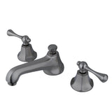 Two Handle Deck Mount 8" Widespread Bathroom Faucet