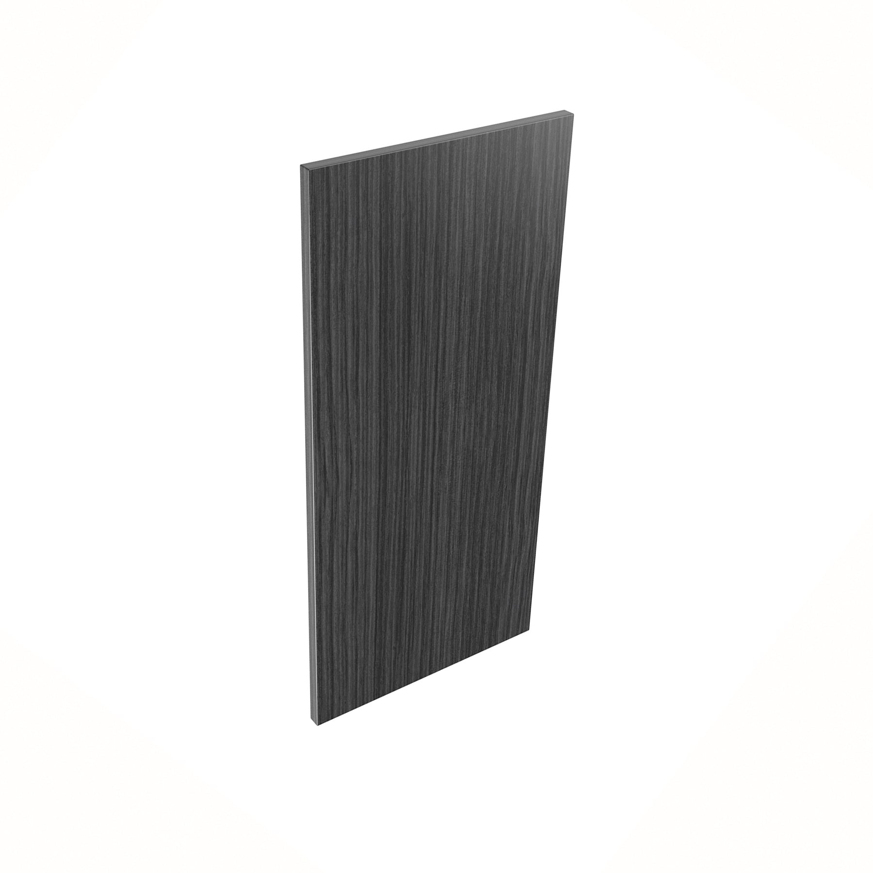 RTA - Dark Wood - Tall End Panels | 0.6"W x 96"H x 34"D