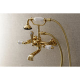 Vintage 7" Wall Mount Tub Faucet