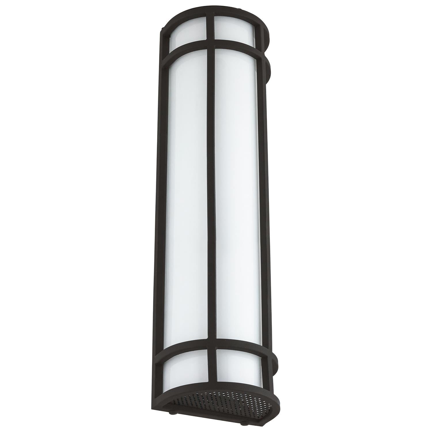 30" Mission Style Wall Sconce - 28W - 1500 Lm - 4000K - Cool White - Outdoor - Bronze Finish