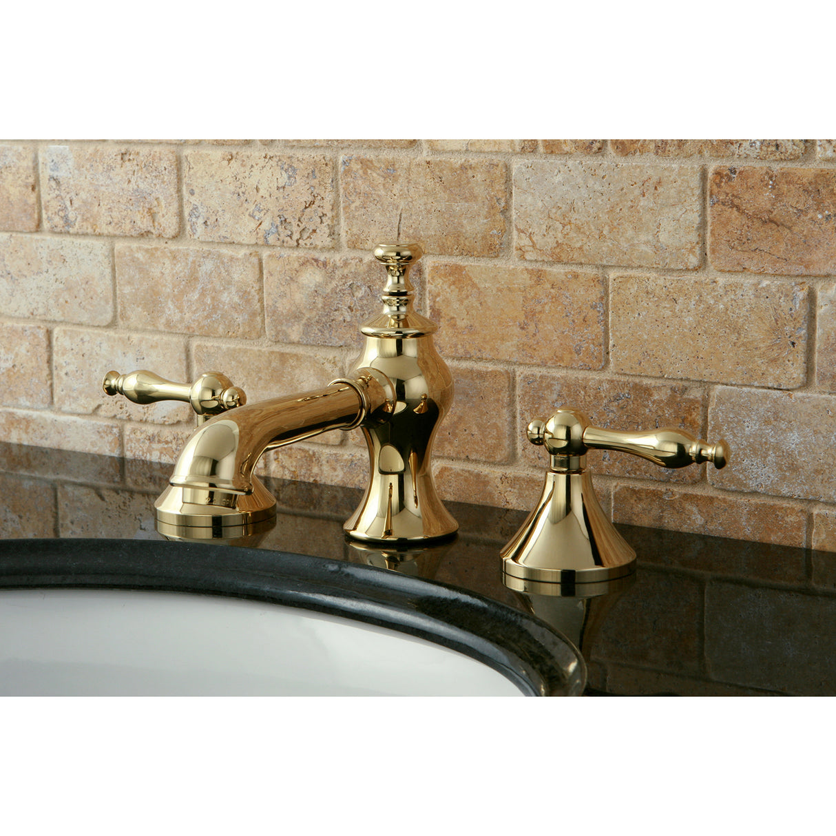 Naples 8" Widespread Bathroom Faucet, In 3.1" Spout Height