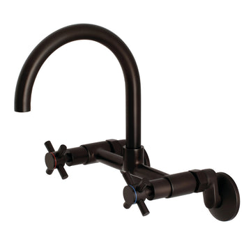 Concord 8" Adjustable Center Wall Mount Kitchen Faucet