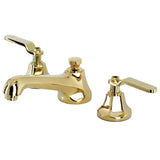 Whitaker Widespread Bathroom Faucet with Brass Pop-Up