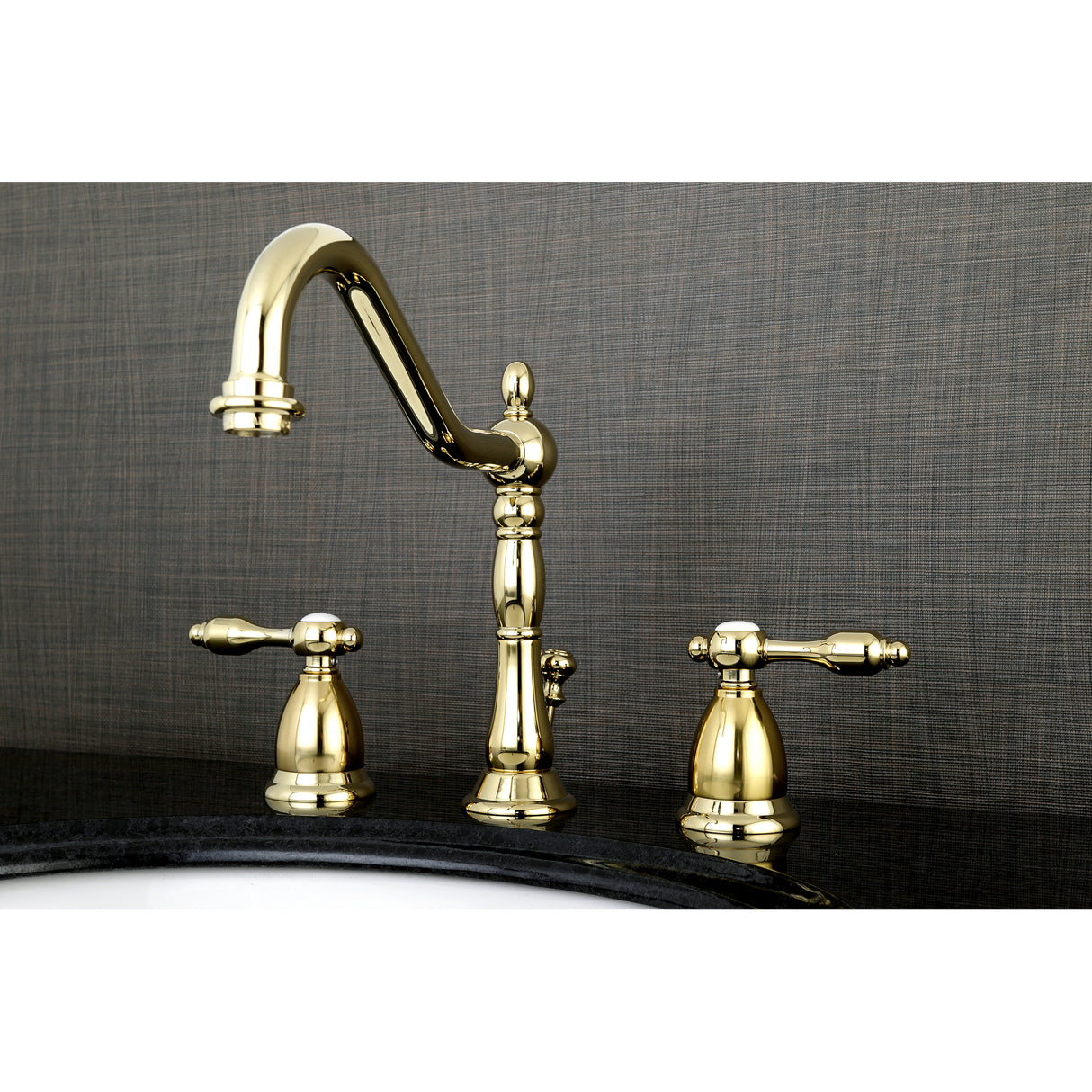 Tudor 8 inchTraditional Widespread Bathroom Faucet