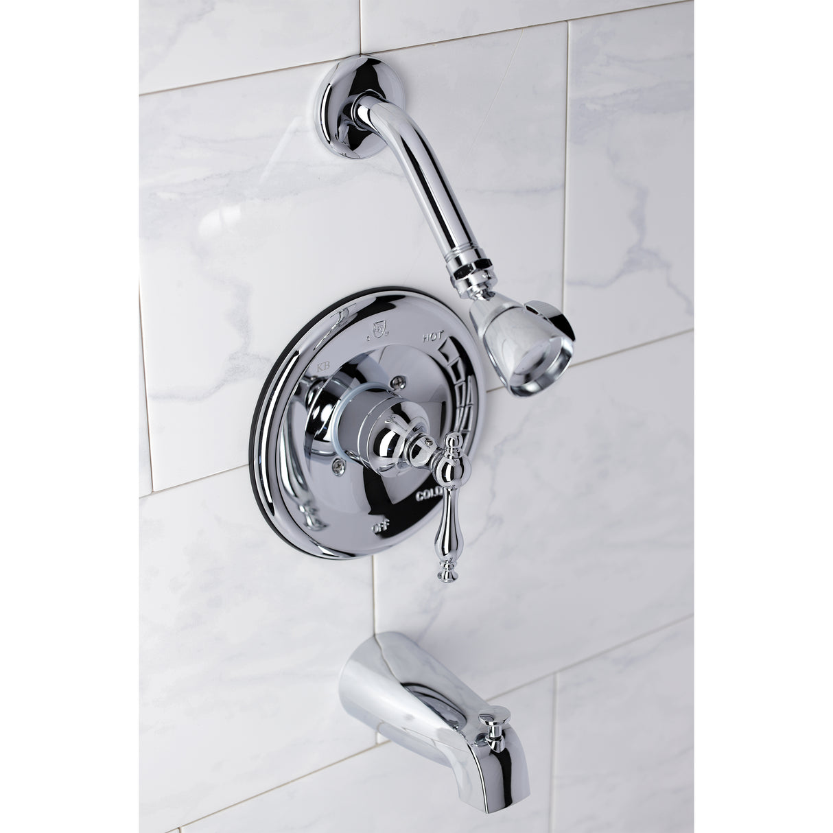 Pressure Balanced Tub & Shower Faucet With Rough In Valve