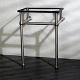 Templeton 24" x 20-3/8" x 33-1/4" Brass Console Sink Legs