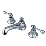 Two Handle Deck Mount 8" Widespread Bathroom Faucet