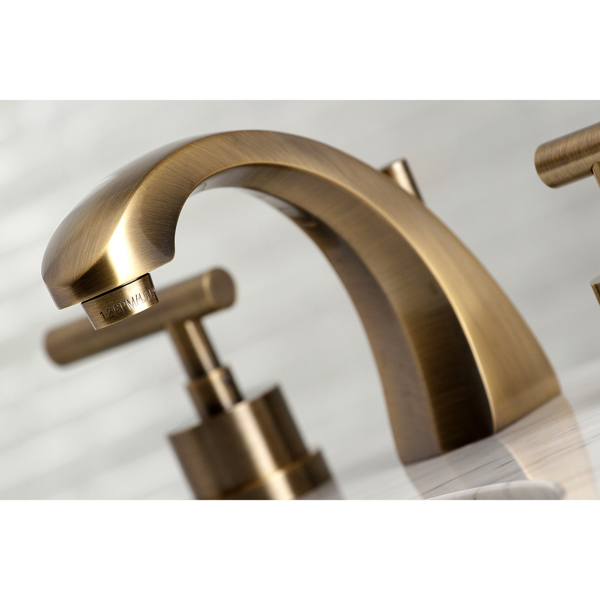 Manhattan 8 inch Modern Widespread Bathroom Faucet