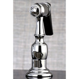 Tudor Deck Mount Centerset Kitchen Faucet