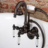 Wilshire Wall Mount Clawfoot Tub Faucet