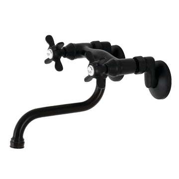 Essex Two Handle Wall Mount Bathroom Faucet