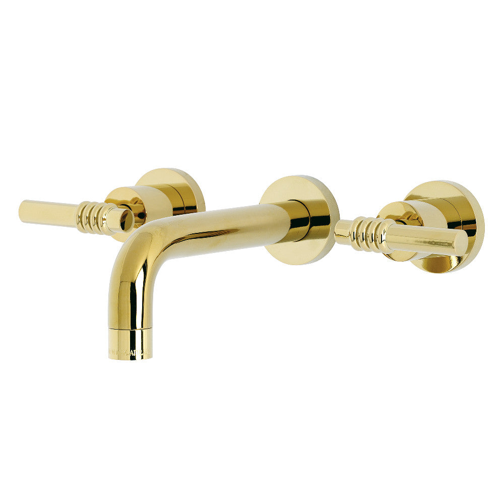 Milano 2-Handle 8 inch Wall Mount Bathroom Faucet