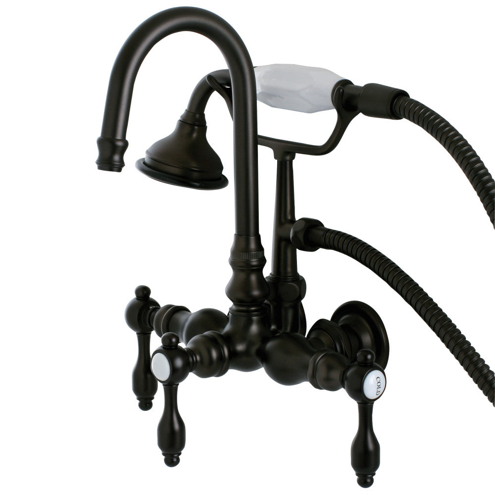 Tudor Wall Mount Clawfoot Tub Faucet