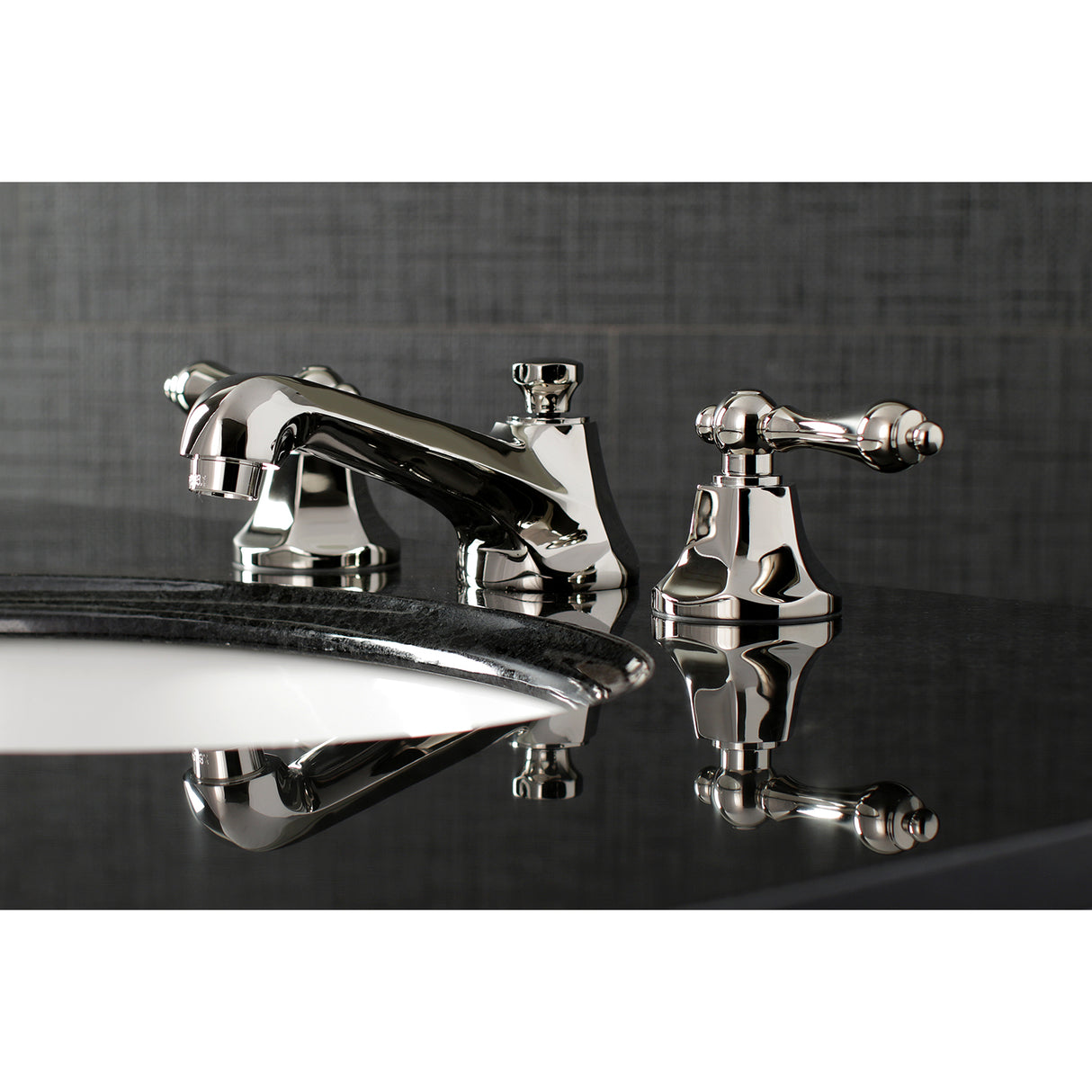 Metropolitan 8" Widespread Bathroom Faucet In Deck Mount