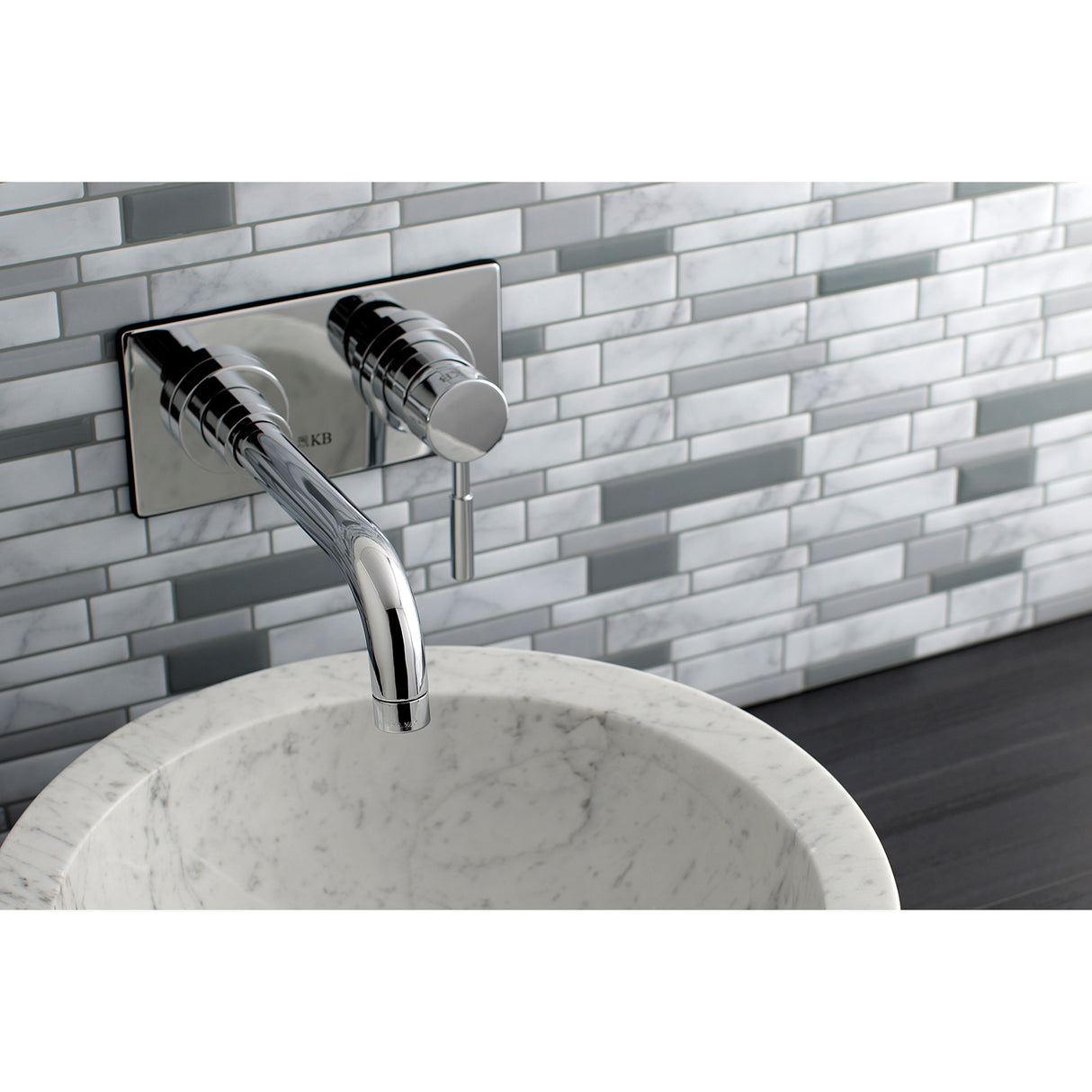 Single-Handle Wall Mount Bathroom Faucet